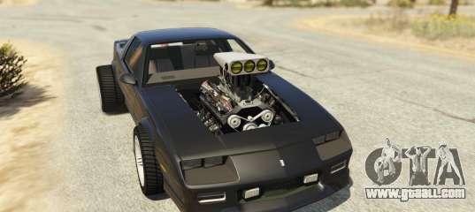 IROCZ Big V8 Drag Car for GTA 5