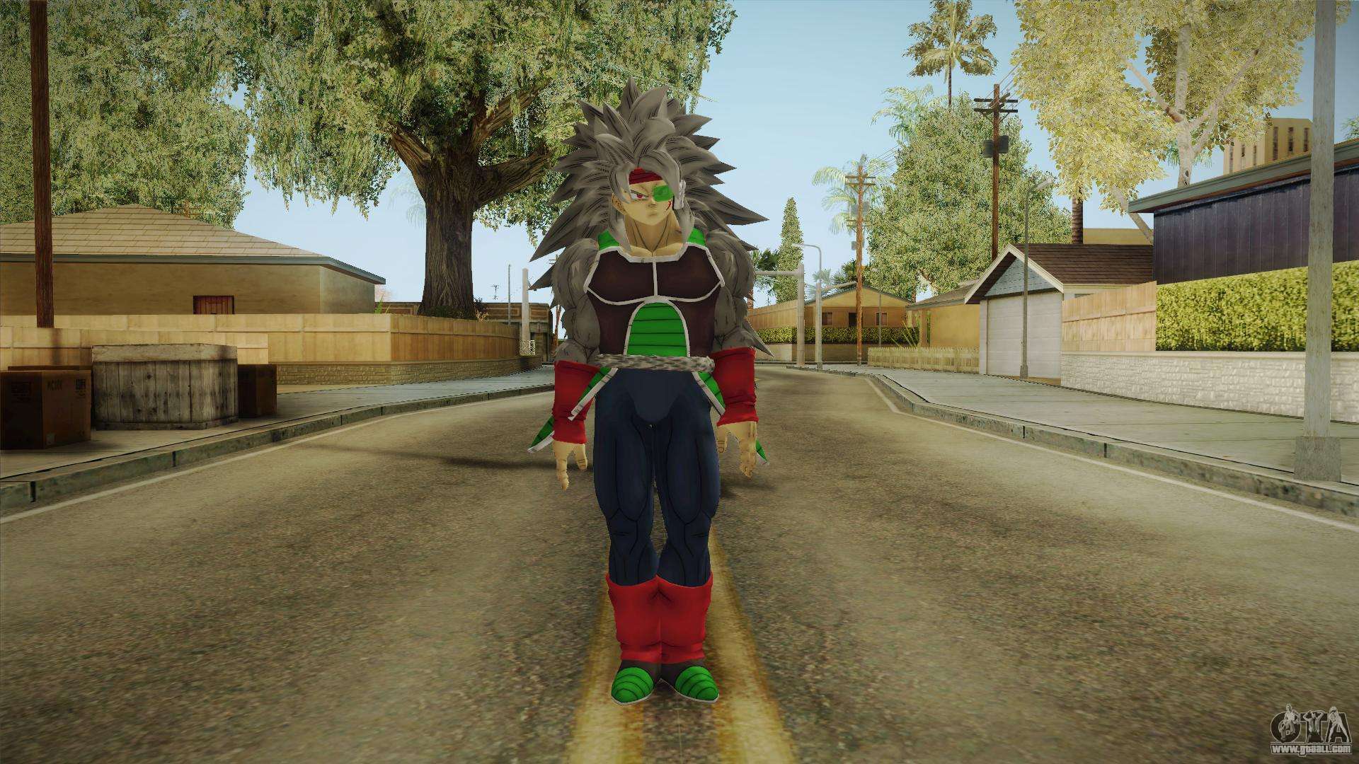 Dragon Ball Xenoverse Broly SSJ5 for GTA San Andreas