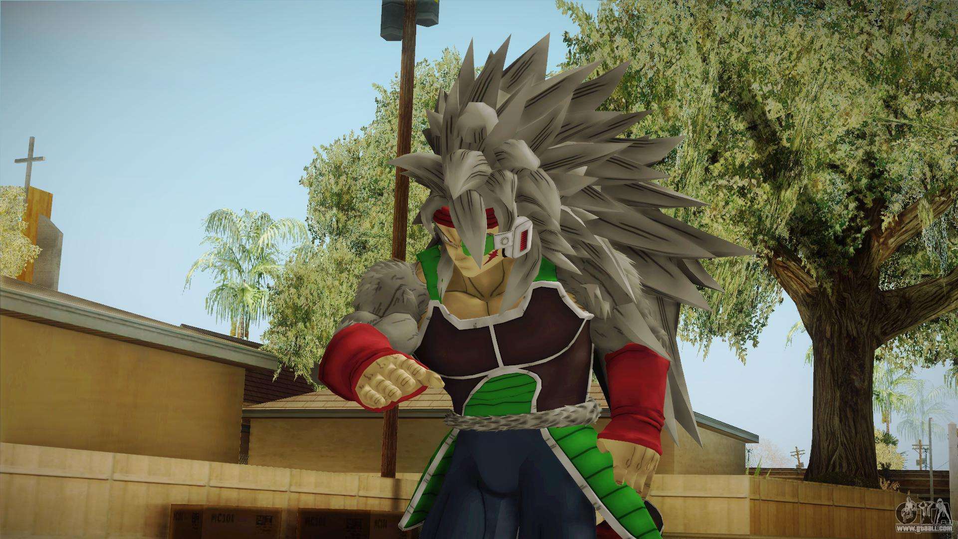 Dragon Ball Xenoverse Broly SSJ5 for GTA San Andreas