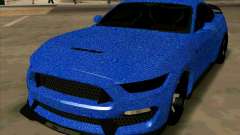 Ford Mustang BLUE STYLE for GTA San Andreas
