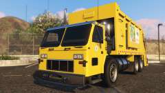Portugal, Madeira Garbage Truck CMF Skin for GTA 5