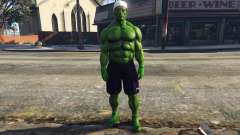 The Hulk with eyes for GTA 5