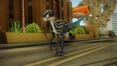 Primal Carnage Velociraptor Blue Tailed for GTA San Andreas