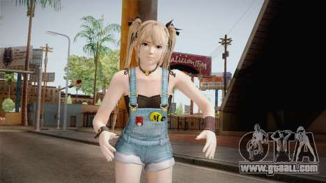 Dead Or Alive 5 Ultimate - Marie Rose Overalls for GTA San Andreas