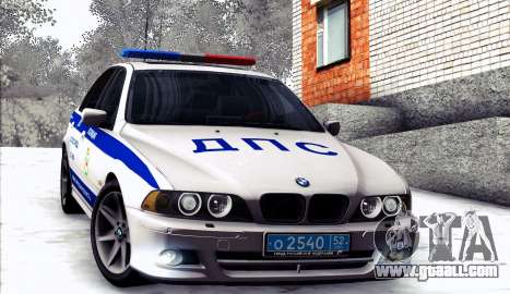 BMW E39 540i Russian Police for GTA San Andreas