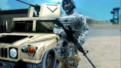 New Military USA Skin for GTA San Andreas