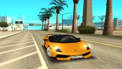 Lamborghini Gallardo жёлтый for GTA San Andreas