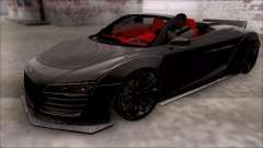 Audi R8 Spyder 5.2 V10 Plus LB Walk for GTA San Andreas