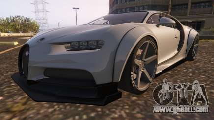 Bugatti Chiron Widebody for GTA 5
