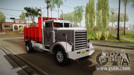 Peterbilt 351 Dump Truck for GTA San Andreas