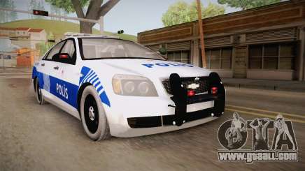 Chevrolet Caprice Turkish Police for GTA San Andreas