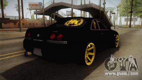 Nissan Skyline R33 Drift for GTA San Andreas