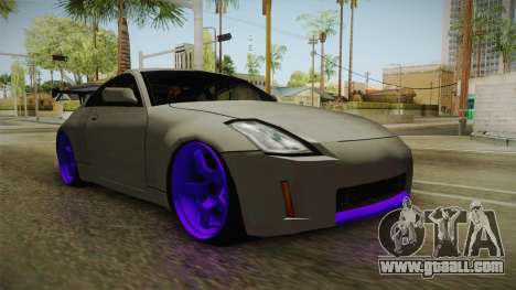 Nissan 350Z Drift for GTA San Andreas