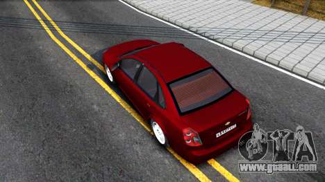Chevrolet Lacetti Sedan v1.2 for GTA San Andreas