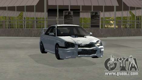 Subaru Impreza WRX STi Remastered for GTA San Andreas