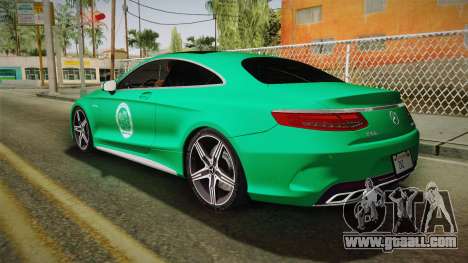 Mercedes-Benz S63 AMG Coupe 2015 v2 for GTA San Andreas