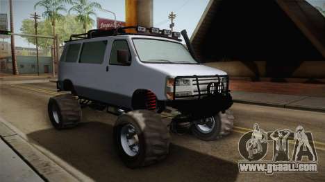 Bravado Rumpo Custom for GTA San Andreas