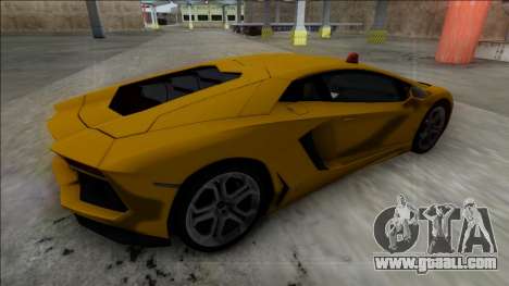 Lamborghini Aventador FBI for GTA San Andreas