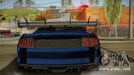 Ford Mustang GT 2015 Barricade Transformers 5 for GTA San Andreas