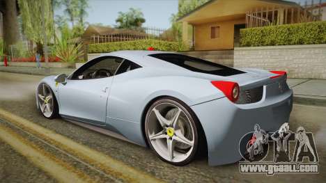 Ferrari 458 Italia FBI for GTA San Andreas
