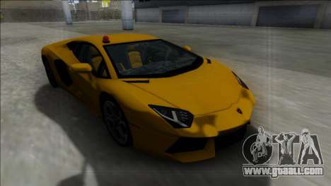 Lamborghini Aventador FBI for GTA San Andreas
