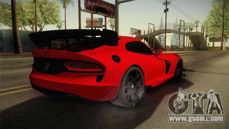 Dodge Viper ACR for GTA San Andreas