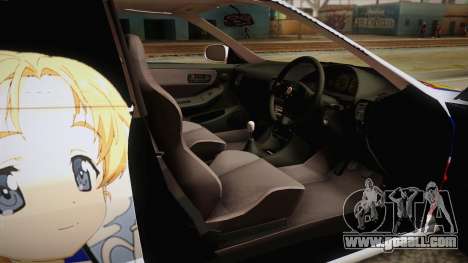 Honda Integra Tipe R Girl und Panzer Itasha for GTA San Andreas