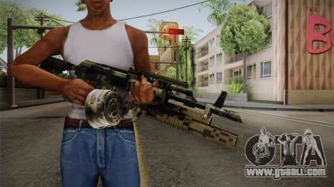 AK-47 with M203 for GTA San Andreas