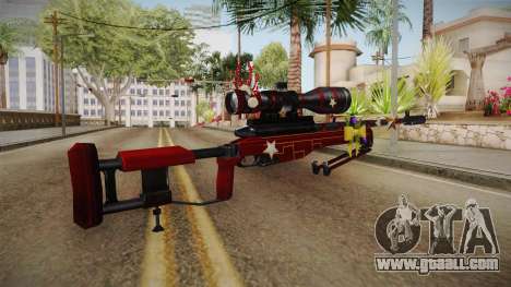 Vindi Xmas Weapon 7 for GTA San Andreas