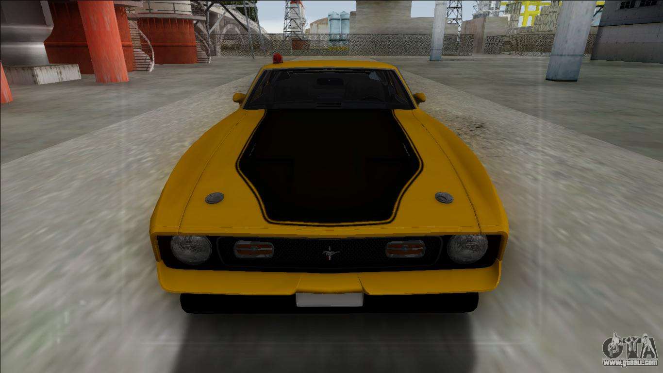 1971 Ford Mustang Mach 1 for GTA San Andreas
