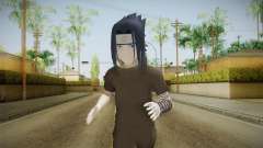 NUNS4 - Sasuke Genin Black Clothes Normal Eyes for GTA San Andreas