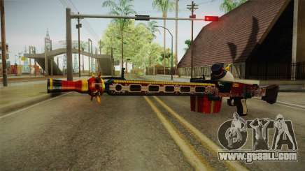 Vindi Xmas Weapon 1 for GTA San Andreas
