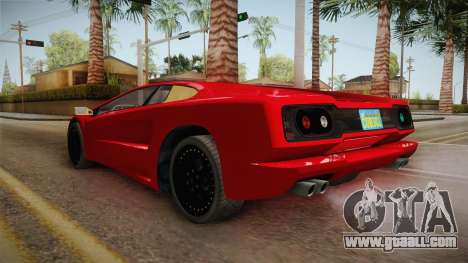 GTA 5 Pegassi Infernus Classic Coupe for GTA San Andreas