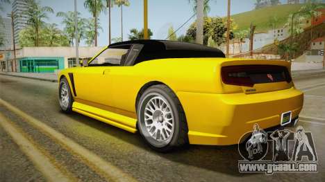 GTA 5 Bravado Buffalo 2-doors Cabrio IVF for GTA San Andreas