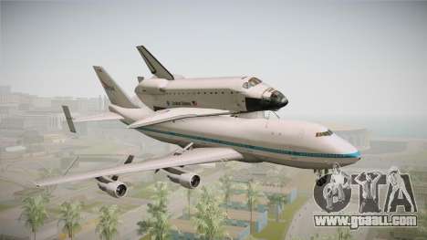 Boeing 747-100 Shuttle Carrier Aircraft for GTA San Andreas