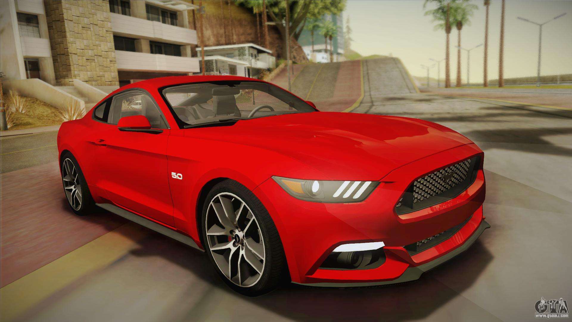 Ford Mustang GT 2015 5.0 for GTA Andreas