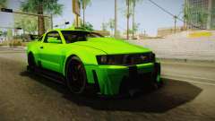 Ford Mustang NFS Green for GTA San Andreas