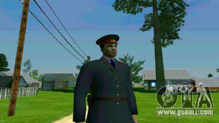 The police captain of the USSR for GTA San Andreas