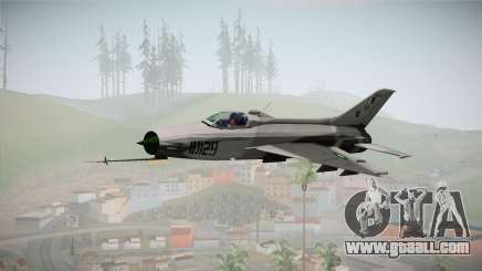 F-7 PG Pakistan Airforce for GTA San Andreas