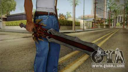 Injustice: Gods Among Us - Ares Sword for GTA San Andreas