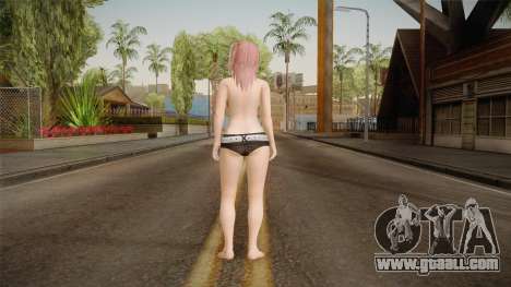 Dead Or Alive 5: LR - Honoka Casual Topless for GTA San Andreas