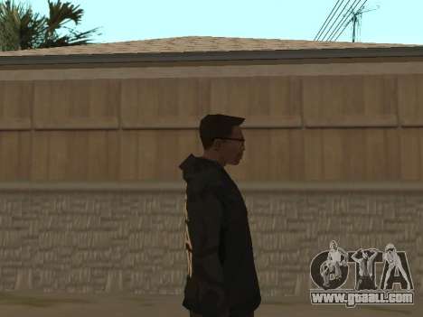 System of a Down Black Hoody v1 for GTA San Andreas
