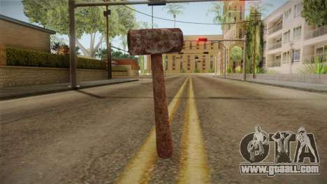 Leatherface Butcher Weapon 1 for GTA San Andreas