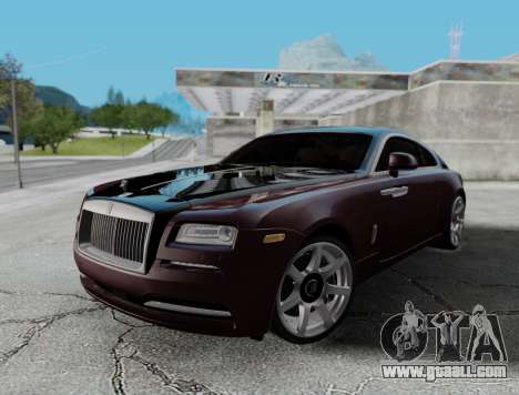 Rolls-Royce Wraith 2014 for GTA San Andreas
