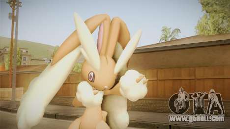 Pokémon - Lopunny for GTA San Andreas