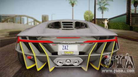Lamborghini Centenario LP770-4 for GTA San Andreas