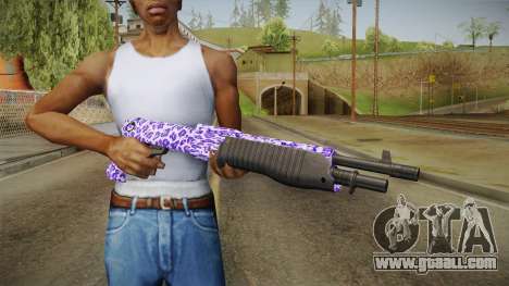 Tiger Violet Shotgun 2 for GTA San Andreas