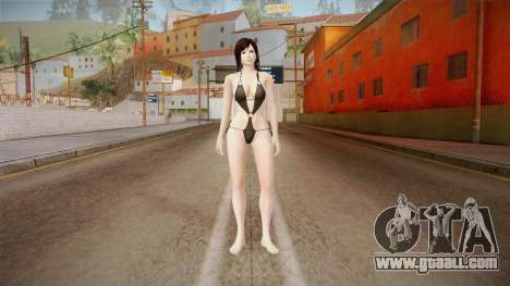 Dead Or Alive 5: LR - Kokoro Black Swimsuit for GTA San Andreas