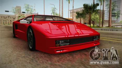 GTA 5 Pegassi Infernus Classic v3 for GTA San Andreas