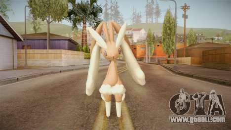 Pokémon - Lopunny for GTA San Andreas